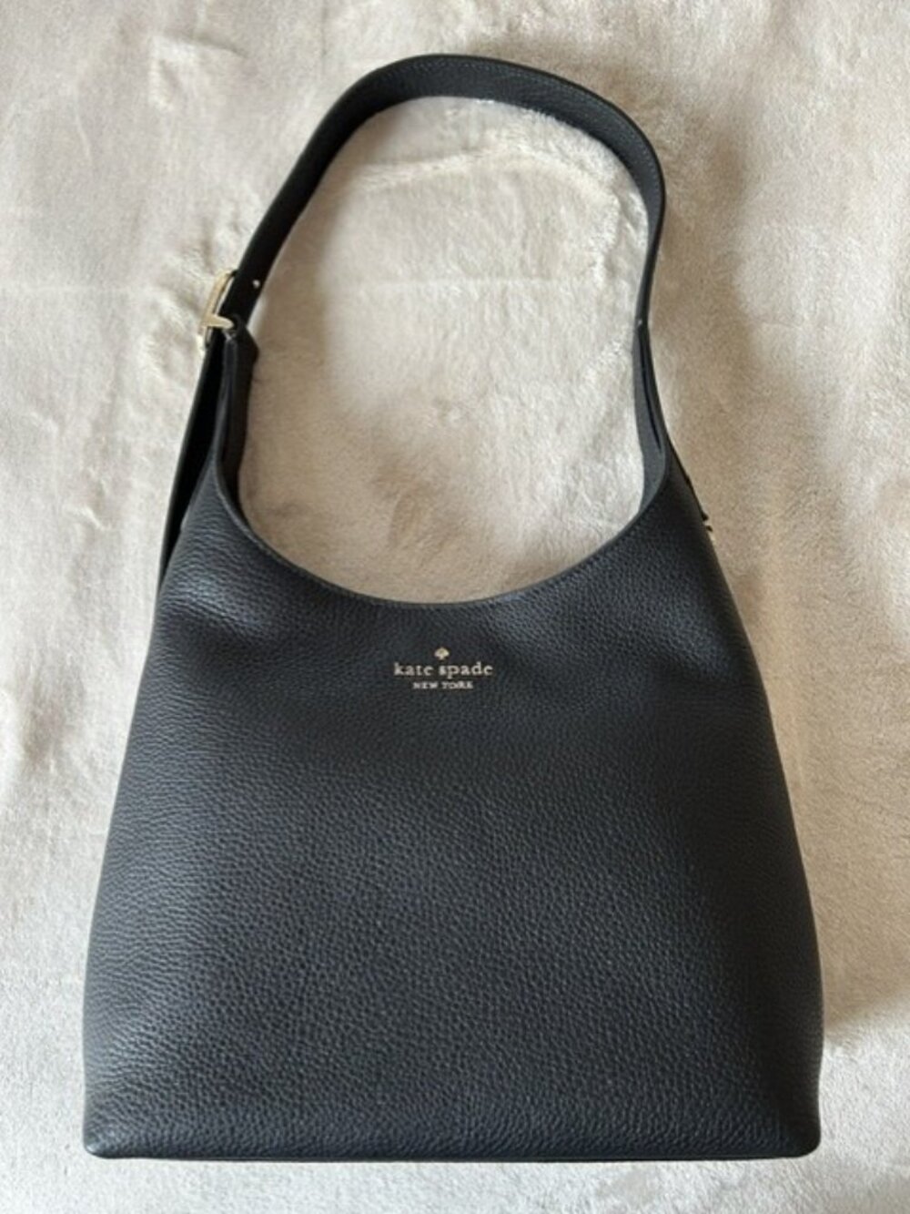 Kate Spade KM482 Small Leather Shoulder Bag Black